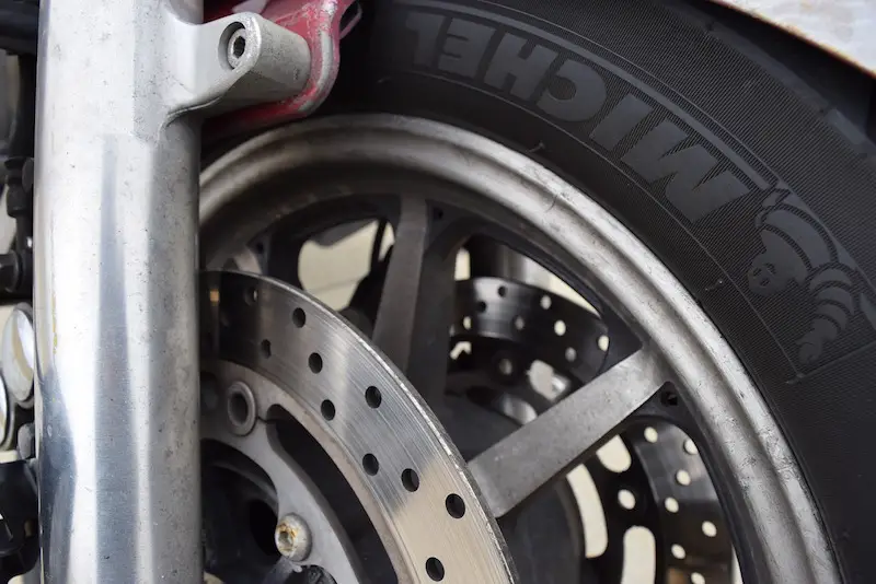 michelin tires and motorcycle brake rotor