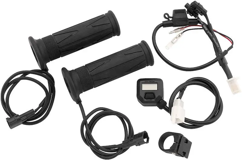 BikeMaster Heated Grips with LCD Switch