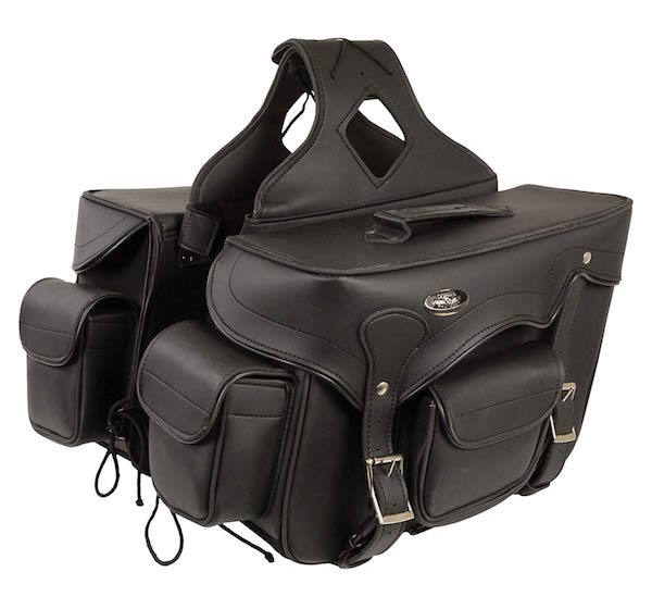 Milwaukee Leather Saddle Bag
