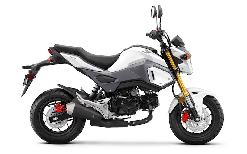 2018 white honda grom