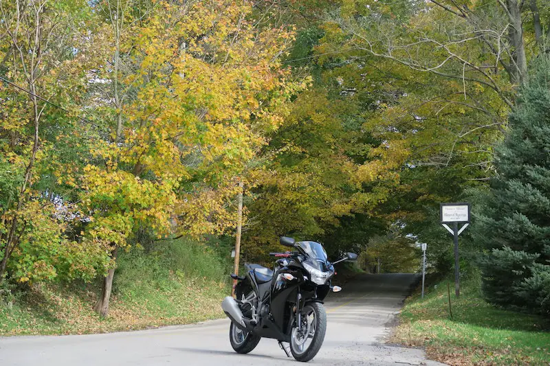 motorcycle riding in mineral springs