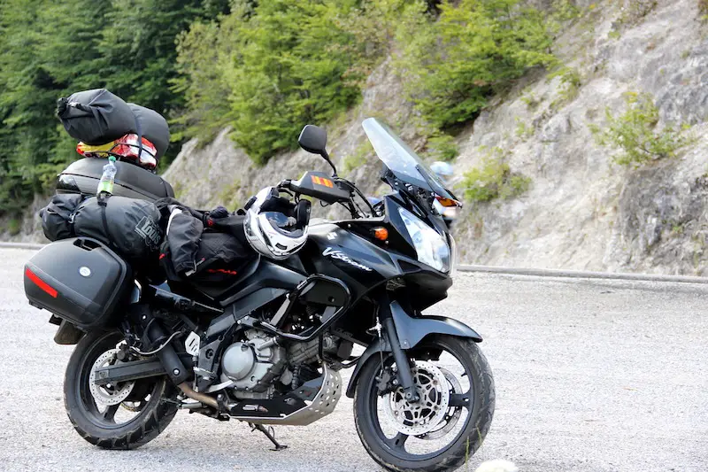 suzuki vstrom ad alto chilometraggio