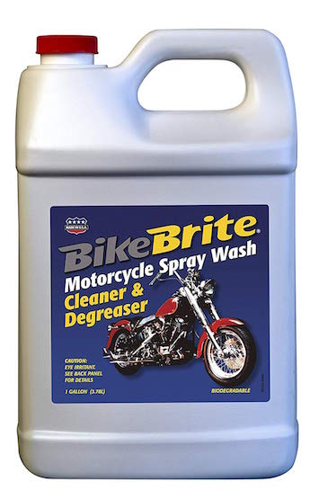 Bike Brite Motorcycle Spray Wash Cleaner and Degreaser