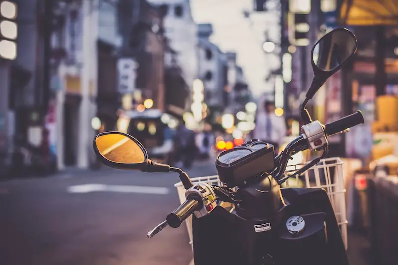 cockpit view vespa