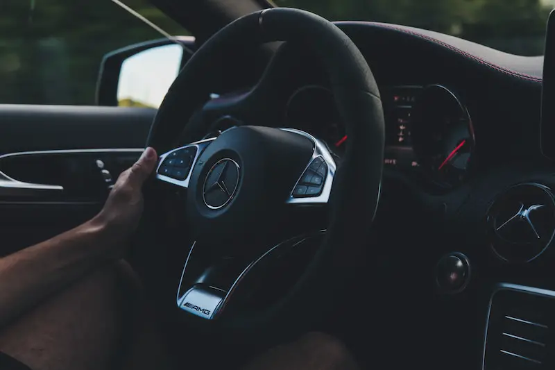 mercedes steering wheel