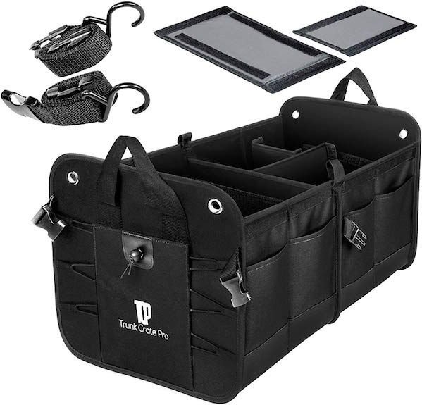 Trunkcratepro Collapsible Portable Trunk Organizer