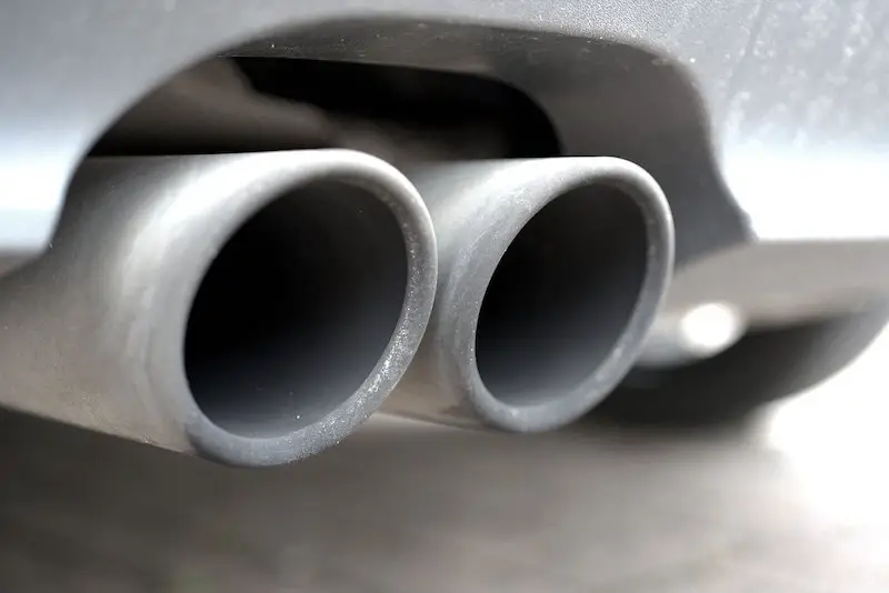 exhaust pipes