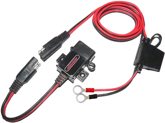 MOTOPOWER MP0609A 3.1Amp Motorcycle USB Charger Kit