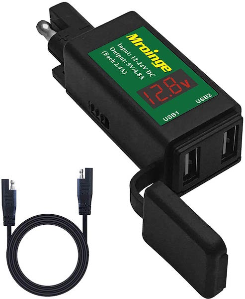 mroinge motorcycle usb charger