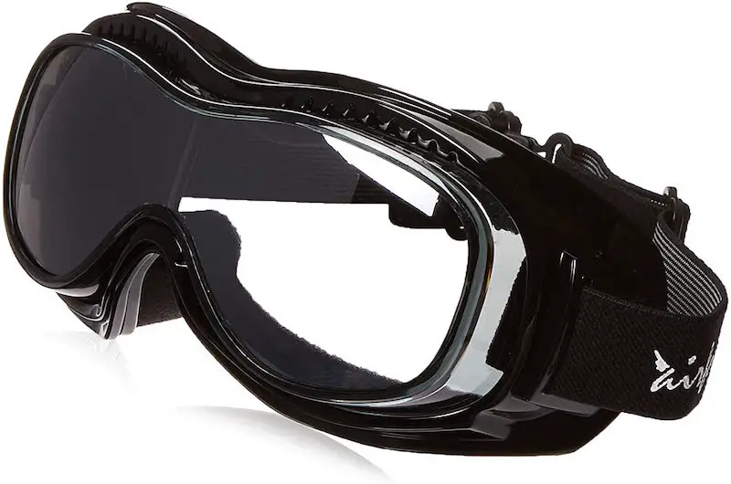 Pacific Coast Airfoil Padded Riding Goggles