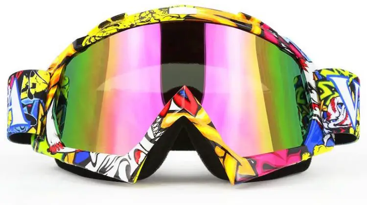 jie polly motocross goggles