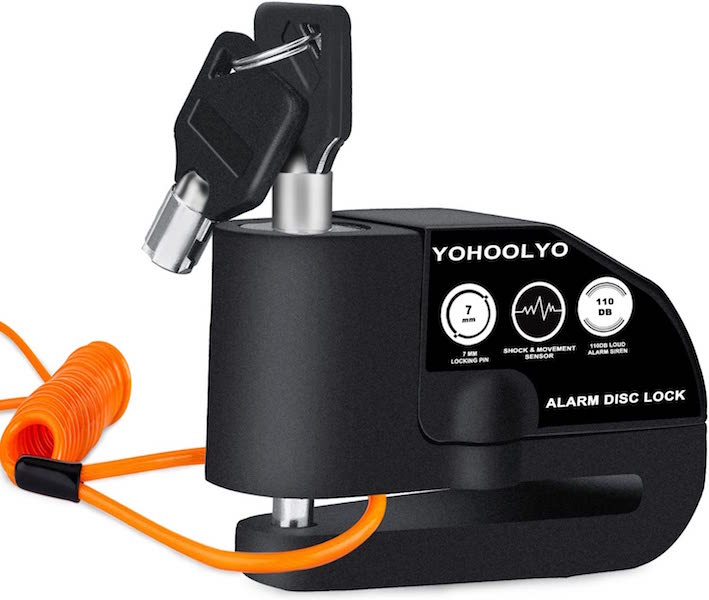 YOHOOLYO Disc Lock Motorcycle Alarm System