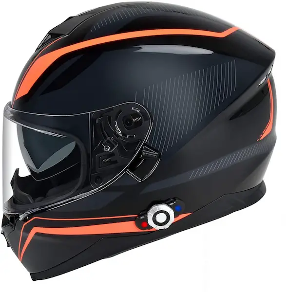 Motorcycle Helmets Bluetooth Reviews : Bluetooth motorcycle helmet used