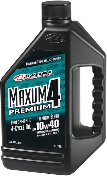 Maxima Premium4 10W-40 Motorcycle Engine Oil