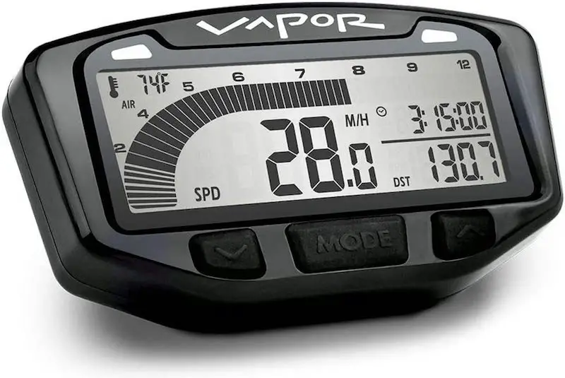 Trail Tech 752-111 Black Vapor Digital Speedometer