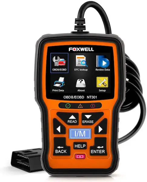 foxwell nt301 obd2 scanner