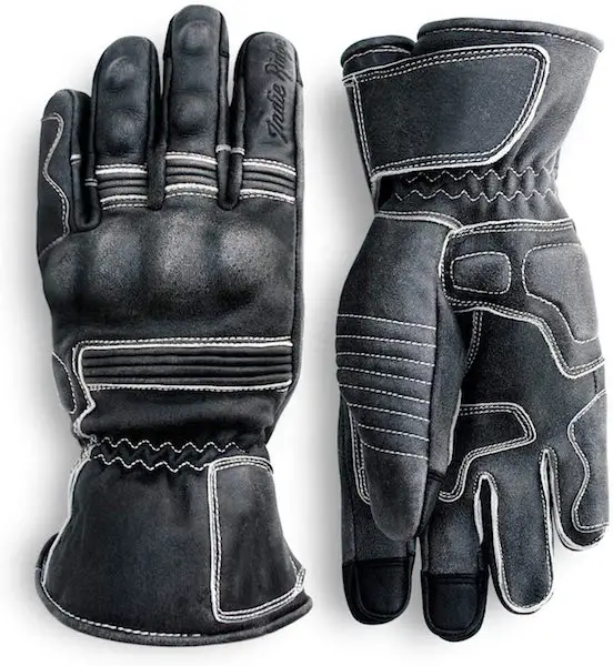 indie ridge premium leather motorcycle gloves