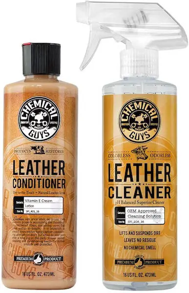 chemical guys leather cleaner conditioner
