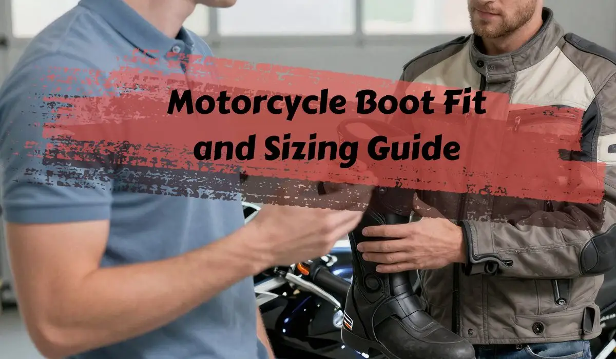 Motorcycle Boot Fit and Sizing Guide