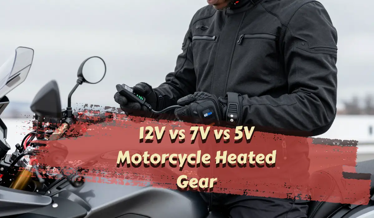 12V vs 7V vs 5V Motorcycle Heated Gear