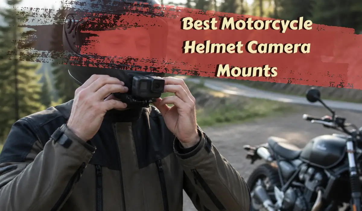 Best Motorcycle Helmet Camera Mounts