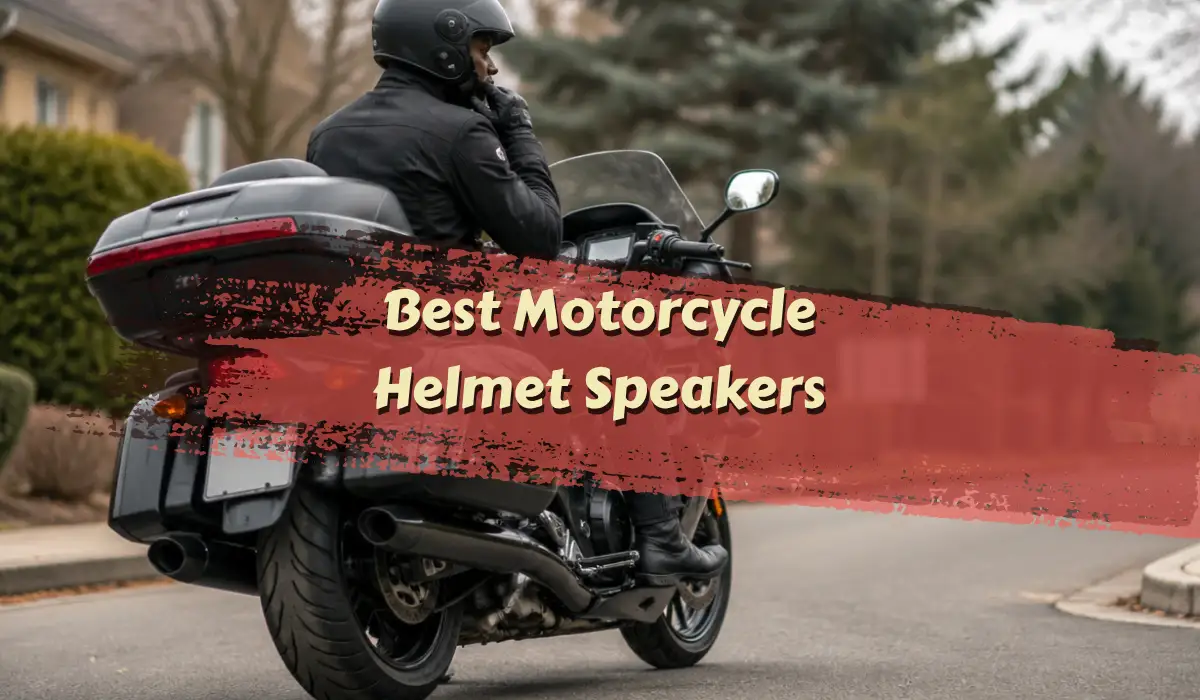 The 3+ BEST Motorcycle Helmet Speakers
