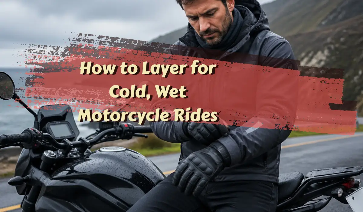 How to Layer for Cold, Wet Motorcycle Rides