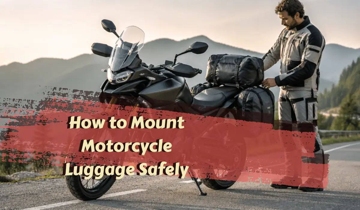 How to Mount Motorcycle Luggage Safely