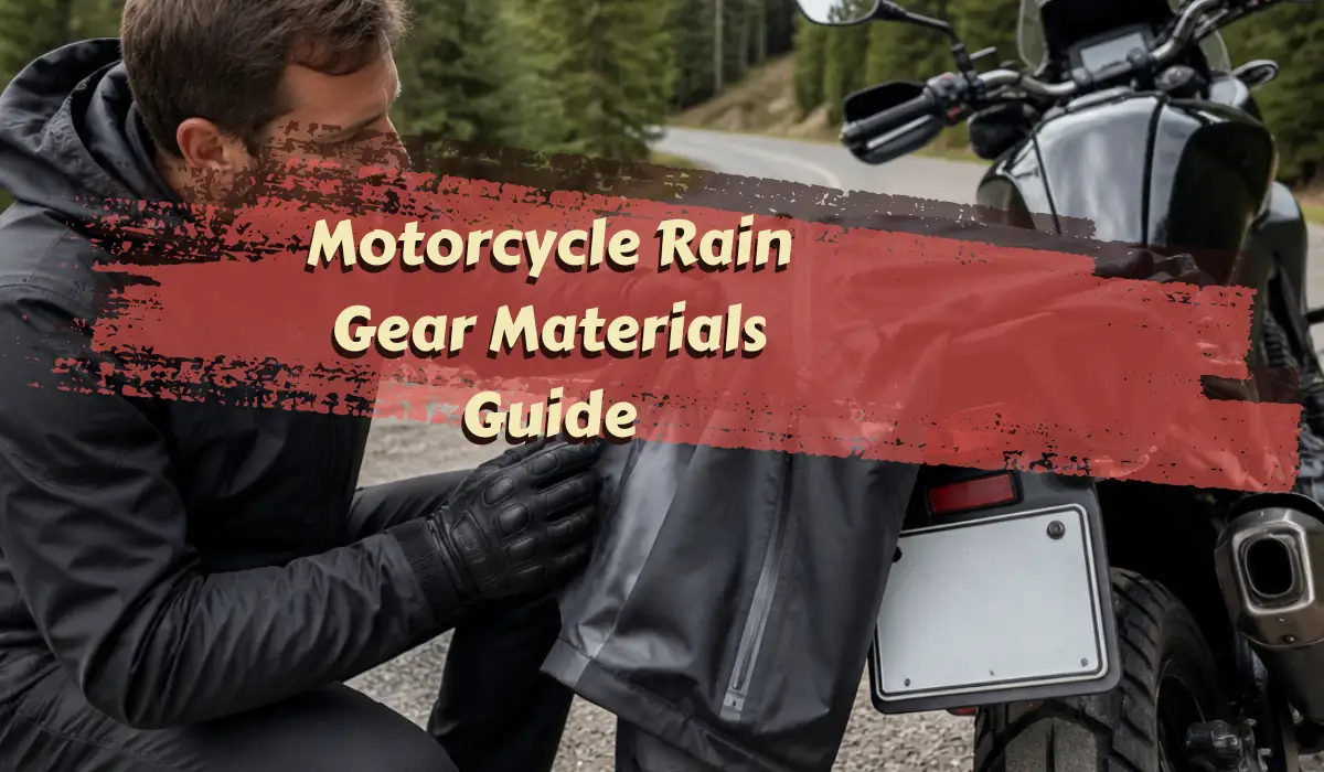 Motorcycle Rain Gear Materials Guide
